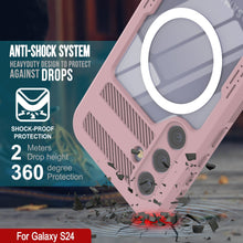 Load image into Gallery viewer, Funda impermeable Galaxy S24 Ultra [Serie Alpine 2.0] [Ajuste delgado] [Certificado IP68] [A prueba de golpes] [Rosado]
