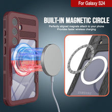 Load image into Gallery viewer, Funda impermeable Galaxy S24 Ultra [Serie Alpine 2.0] [Ajuste delgado] [Certificación IP68] [A prueba de golpes] [Color rosa]
