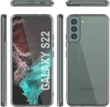 Load image into Gallery viewer, Punkcase para Galaxy S23 Funda [Serie Lucid 2.0] [Ajuste Delgado] [Espalda Transparente] con Protector de Pantalla PunkShield.
