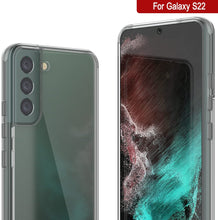 Load image into Gallery viewer, Punkcase para Galaxy S23 Funda [Serie Lucid 2.0] [Ajuste Delgado] [Espalda Transparente] con Protector de Pantalla PunkShield.
