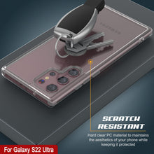 Cargar imagen en el visor de la galería, Punkcase para Galaxy S23 Ultra Case [Serie Lucid 2.0] [Ajuste Delgado] [Parte Trasera Transparente] c/Protector de Pantalla PunkShield.
