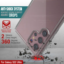 Cargar imagen en el visor de la galería, Punkcase para Galaxy S23 Ultra Case [Serie Lucid 2.0] [Ajuste Delgado] [Parte Trasera Transparente] c/Protector de Pantalla PunkShield.
