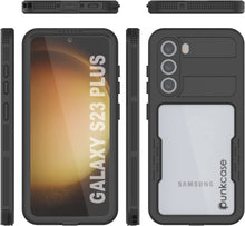 Load image into Gallery viewer, Carcasa impermeable Galaxy S23+ Plus [Serie Alpine 2.0] [Ajuste Delgado] [Certificación IP68] [Resistente a Golpes] [Negro]
