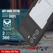 Load image into Gallery viewer, Carcasa impermeable Galaxy S23+ Plus [Serie Alpine 2.0] [Ajuste Delgado] [Certificación IP68] [Resistente a Golpes] [Negro]
