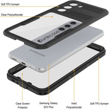 Load image into Gallery viewer, Carcasa impermeable Galaxy S23+ Plus [Serie Alpine 2.0] [Ajuste Delgado] [Certificación IP68] [Resistente a Golpes] [Negro]
