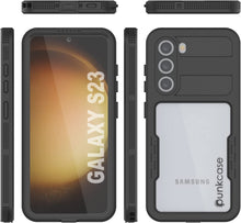 Cargar imagen en el visor de la galería, Funda impermeable Galaxy S23 [Serie Alpine 2.0] [Ajuste delgado] [Certificación IP68] [A prueba de golpes] [Negro]
