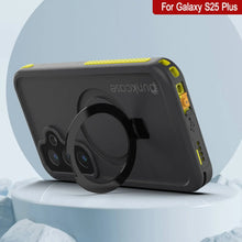 Cargar imagen en el visor de la galería, Galaxy S25 Plus Case impermeable [Serie Kickstud 2.0] Cubierta IP68 protectora con protector de pantalla y Kickstand [amarillo]
