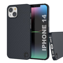 Cargar imagen en el visor de la galería, Funda de Carbono Punkcase para iPhone 14 [Serie AramidShield] Ultradelgada y Ligera de Kevlar.
