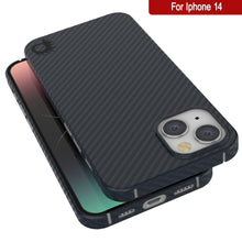 Cargar imagen en el visor de la galería, Funda de Carbono Punkcase para iPhone 14 [Serie AramidShield] Ultradelgada y Ligera de Kevlar.
