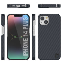 Load image into Gallery viewer, Funda de fibra de carbono Punkcase para iPhone 14 Plus [Serie Aramid MagShield] Ultra delgada.
