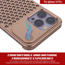 Load image into Gallery viewer, PunkCase para iPhone 14 Pro - Funda de aleación de aluminio [Serie Fortifier Extreme] - Cubierta ultra resistente [Bronce]
