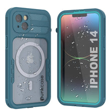 Cargar imagen en el visor de la galería, Funda impermeable para iPhone 14 [Serie Alpine 2.0] [Ajuste delgado] [Certificación IP68] [A prueba de golpes] [Azul]
