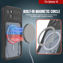 Cargar imagen en el visor de la galería, Funda impermeable para iPhone 14 [Serie Alpine 2.0] [Ajuste delgado] [Certificación IP68] [Resistente a los golpes] [Negro]
