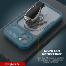 Cargar imagen en el visor de la galería, Funda impermeable para iPhone 14 [Serie Alpine 2.0] [Ajuste delgado] [Certificación IP68] [A prueba de golpes] [Azul]
