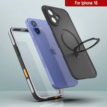 Load image into Gallery viewer, Funda impermeable para iPhone 16 [Serie Kickstud 2.0] Cubierta protectora IP68 con protector de pantalla y soporte [Blanco]
