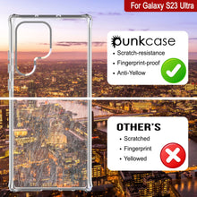 Cargar imagen en el visor de la galería, Funda PunkCase Galaxy S23 Ultra [Serie de acrílico transparente] para Galaxy S23 Ultra 5G (6.8&quot;) (2023) [Transparente]
