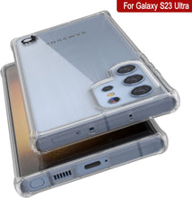 Cargar imagen en el visor de la galería, Funda PunkCase Galaxy S23 Ultra [Serie de acrílico transparente] para Galaxy S23 Ultra 5G (6.8&quot;) (2023) [Transparente]
