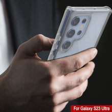 Cargar imagen en el visor de la galería, Funda PunkCase Galaxy S23 Ultra [Serie de acrílico transparente] para Galaxy S23 Ultra 5G (6.8&quot;) (2023) [Transparente]
