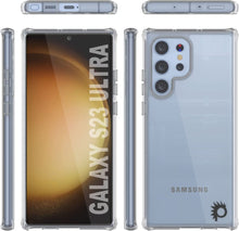 Cargar imagen en el visor de la galería, Funda PunkCase Galaxy S23 Ultra [Serie de acrílico transparente] para Galaxy S23 Ultra 5G (6.8&quot;) (2023) [Transparente]
