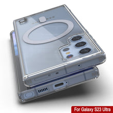 Cargar imagen en el visor de la galería, Funda de carga inalámbrica magnética Punkcase Galaxy S23 Ultra [Serie ClearMag].
