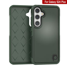Cargar imagen en el visor de la galería, Funda PunkCase Galaxy S24+ Plus, Serie Spartan 2.0, Cubierta Transparente Resistente y Robusta [Verde Oscuro].
