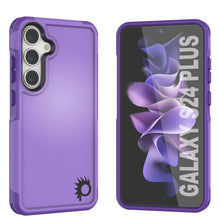 Cargar imagen en el visor de la galería, Funda PunkCase Galaxy S24+ Plus, Serie Spartan 2.0, Cubierta Resistente Resistente [Morado]
