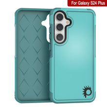 Cargar imagen en el visor de la galería, Funda PunkCase Galaxy S24+ Plus, [Serie Spartan 2.0] Cubierta resistente y robusta transparente [Azul Claro]
