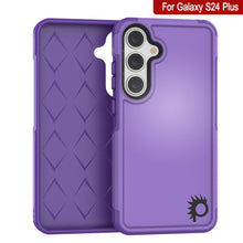 Cargar imagen en el visor de la galería, Funda PunkCase Galaxy S24+ Plus, Serie Spartan 2.0, Cubierta Resistente Resistente [Morado]
