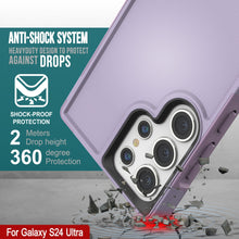 Load image into Gallery viewer, Funda PunkCase Galaxy S24 Ultra, Serie Spartan 2.0, Cubierta Resistente y Robusta Transparente [Lilac]
