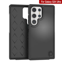 Cargar imagen en el visor de la galería, Funda PunkCase Galaxy S24 Ultra, Serie Spartan 2.0, Cubierta Resistente Transparente de Alta Protección [Negra].
