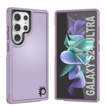 Load image into Gallery viewer, Funda PunkCase Galaxy S24 Ultra, Serie Spartan 2.0, Cubierta Resistente y Robusta Transparente [Lilac]
