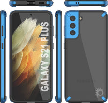 Cargar imagen en el visor de la galería, Punkcase Galaxy S21 Plus Case [Mirage Series] Heavy Duty Phone Cover (Blue) 
