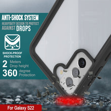 Cargar imagen en el visor de la galería, Galaxy S22 Water/ Shockproof [Extreme Series] With Screen Protector Case [Black] (Color in image: White)
