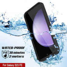 Cargar imagen en el visor de la galería, Galaxy S23 FE Resistente al agua/ a prueba de golpes [Serie Extrema] con protector de pantalla [Negro]
