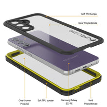 Cargar imagen en el visor de la galería, Galaxy S23 FE resistente al agua/ a prueba de golpes [Serie Extrema] con protector de pantalla (amarillo).
