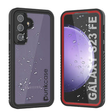 Cargar imagen en el visor de la galería, Galaxy S23 FE a prueba de agua/ golpes/ nieve [Serie Extrema] Funda protectora de pantalla delgada [Rojo]
