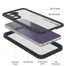 Cargar imagen en el visor de la galería, Galaxy S23 FE Resistente al Agua ya los Golpes [Serie Extrema] con Protector de Pantalla [Azul Marino]
