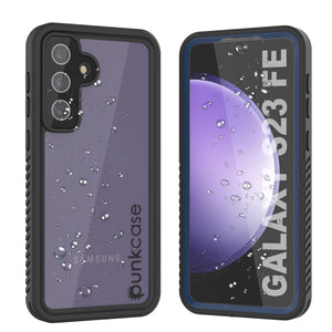 Galaxy S23 FE Resistente al Agua ya los Golpes [Serie Extrema] con Protector de Pantalla [Azul Marino]