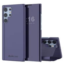 Cargar imagen en el visor de la galería, Funda protectora con tapa Punkcase Galaxy S23 Ultra Reflector [Morado]
