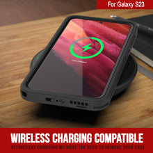 Load image into Gallery viewer, Galaxy S23 resistente al agua/ a prueba de golpes [Serie Extrema] con protector de pantalla [Negro]
