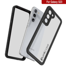 Load image into Gallery viewer, Galaxy S23 resistente al agua/ a prueba de golpes [Serie Extrema] con protector de pantalla [Negro]
