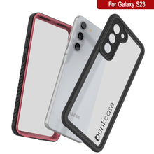 Cargar imagen en el visor de la galería, Galaxy S23 a prueba de agua/choques/nieve [Serie Extrema] Funda protectora delgada para pantalla [Rosa]
