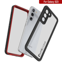 Load image into Gallery viewer, Galaxy S23 a prueba de agua/choques/nieve [Serie Extrema] Funda protectora de pantalla delgada [roja].
