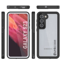 Cargar imagen en el visor de la galería, Galaxy S23 a prueba de agua/ golpes/ nieve/ suciedad [Serie Extrema] Funda delgada Punkcase [Blanca]
