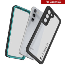 Load image into Gallery viewer, Funda protectora [Serie Extrema] a prueba de agua/ golpes/ nieve para Galaxy S23 con protector de pantalla [Color Teal]
