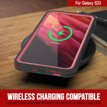 Cargar imagen en el visor de la galería, Galaxy S23 a prueba de agua/choques/nieve [Serie Extrema] Funda protectora delgada para pantalla [Rosa]

