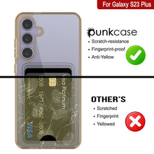 Cargar imagen en el visor de la galería, Caso de soporte de tarjetas Galaxy S24 Plus [Serie de Cardal Cardslot] [Fit Slim] [Orange]
