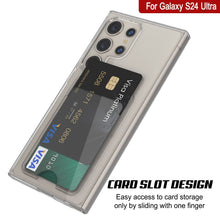 Cargar imagen en el visor de la galería, Caso de soporte de tarjetas Galaxy S24 [Serie Crystal CardsLot] [Fit Slim] [Clear]
