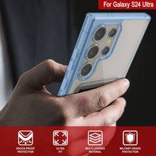 Cargar imagen en el visor de la galería, Caso de soporte de tarjetas Galaxy S24 [Serie Crystal CardsLot] [Fit Slim] [Azul]
