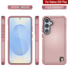 Cargar imagen en el visor de la galería, Funda PunkCase para Galaxy S25+ Plus, [Serie Spartan 2.0], transparente, resistente y duradera [rosa]
